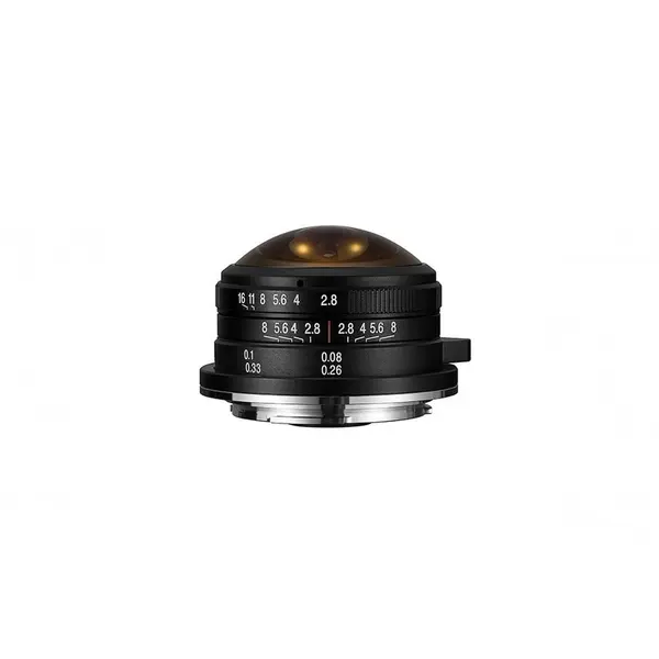 Laowa Obiectiv Manual Laowa 4mm F2.8 APS-C Circular Fisheye, FujiFilm X, FX, Negru