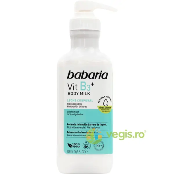 Lapte de Corp cu Vitamina B3 500ml
