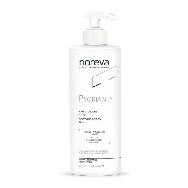 Lapte de corp pentru piele cu tendinta acneica Psoriane, Noreva | 400 ml
