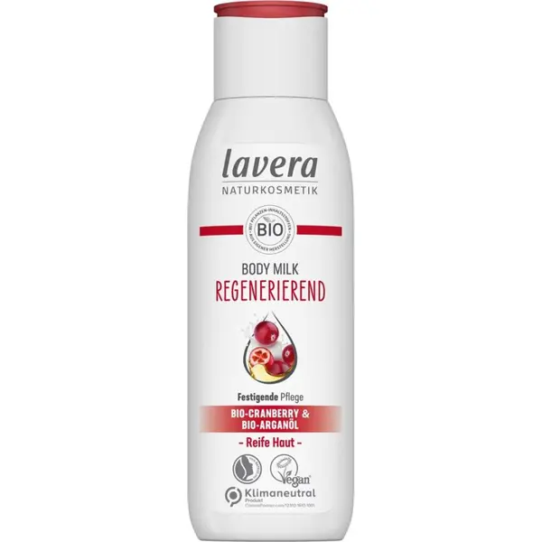 Lapte de corp regenerant cu merisor si ulei de argan bio - 200 ml