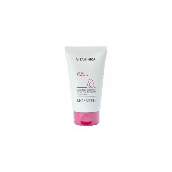 Lapte demachiant cu vitamina E si avocado 150ml, Vitaminica Bioearth