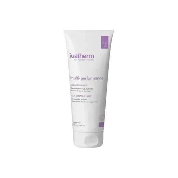 Lapte demachiant pentru fata si ochi Multi-performance, 200ml, Ivatherm
