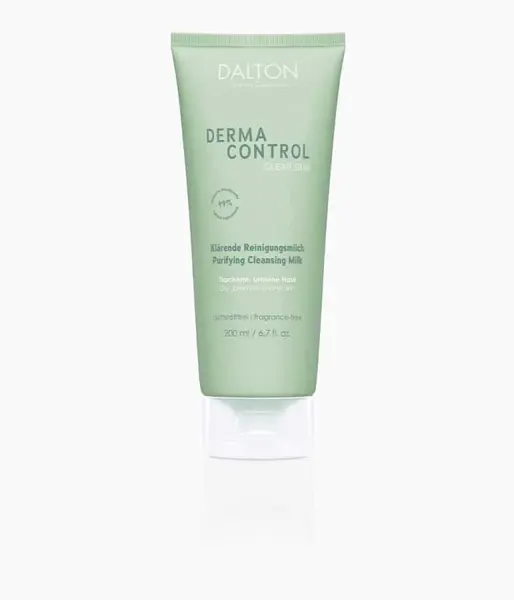 Lapte demachiant ten gras anti-coșuri sau acnee Derma Control Purifying Cleansing Milk