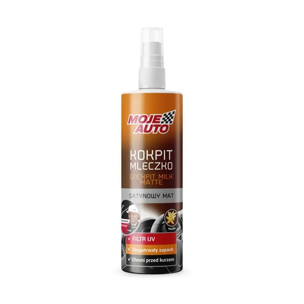 Lapte pentru intretinerea bordului cu efect mat si aroma de vanilie MOJE AUTO 300ml
