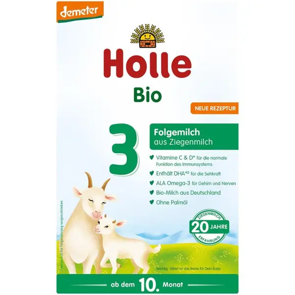 Lapte praf de capra pentru sugari 10 luni Formula 3, eco - 400 g