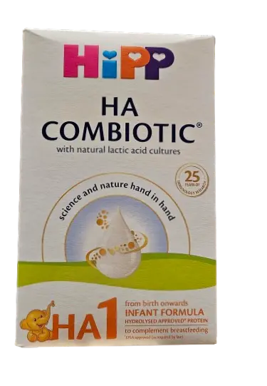 Lapte praf HA 1 Combiotic lapte de inceput de la nastere, 350 g, HiPP