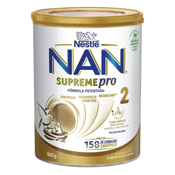 Lapte praf Nan 3 Supreme Pro, 12 luni+, Nestle | 800 gr