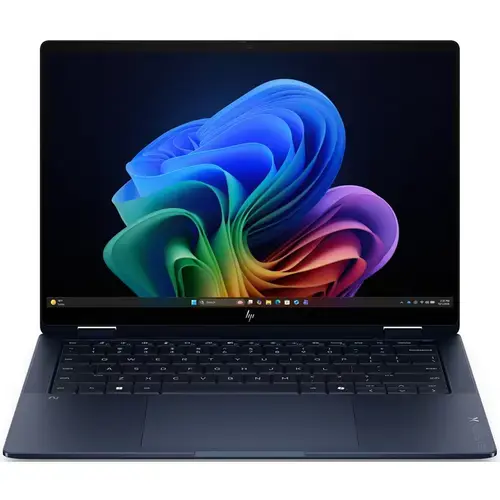 Laptop 2in1 HP EliteBook X Flip G2i (Procesor Intel® Core™ Ultra X7 358H (18M Cache, up to 4.80 GHz) 14inch OLED 120Hz Touc, 32GB LPDDR5X, 1TB SSD, Intel Arc B390, Win 11 Pro, Albastru)