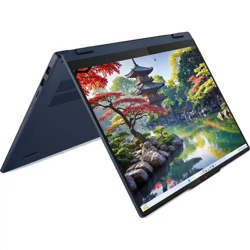Laptop 2in1 Lenovo IdeaPad 5 16IAL10 (Procesor Intel® Core™ Ultra 7 255H (24M Cache, up to 5.10 GHz) 16inch WUXGA IPS Touch, 16GB LPDDR5X, 1TB SSD, Intel Arc 140T Graphics, Albastru)