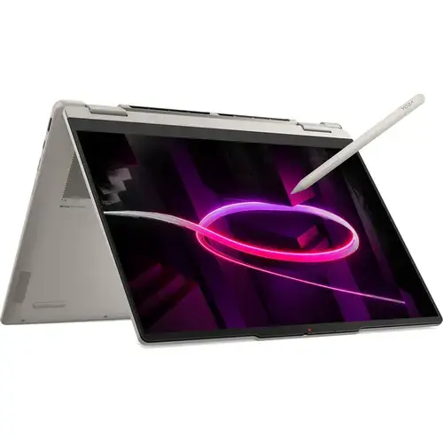 Laptop 2in1 Lenovo Yoga 7 14AGP11 (Procesor AMD Ryzen™ AI 5 435 (8M Cache, up to 4.5 GHz) 14inch WUXGA OLED Touch, 16GB LPDDR5X, 512GB SSD, AMD Radeon 840M, Crem)