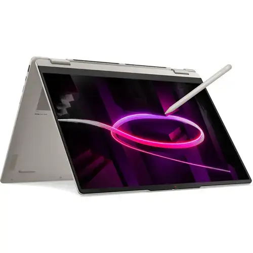 Laptop 2in1 Lenovo Yoga 7 16AGP11 (Procesor AMD Ryzen™ AI 7 445 (8M Cache, up to 4.6 GHz) 16inch WUXGA OLED Touch, 24GB LPDDR5X, 1TB SSD, AMD Radeon 840M, Crem)