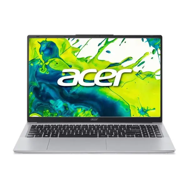 Laptop Acer Aspire Lite 15 AL15-54P NX.DTGEX.001, Intel Core Ultra 5 115U, 15.6" FHD, IPS, 8 GB RAM LPDDR5, 512 GB SSD, Intel Graphics, Fara Sistem de operare, Argintiu