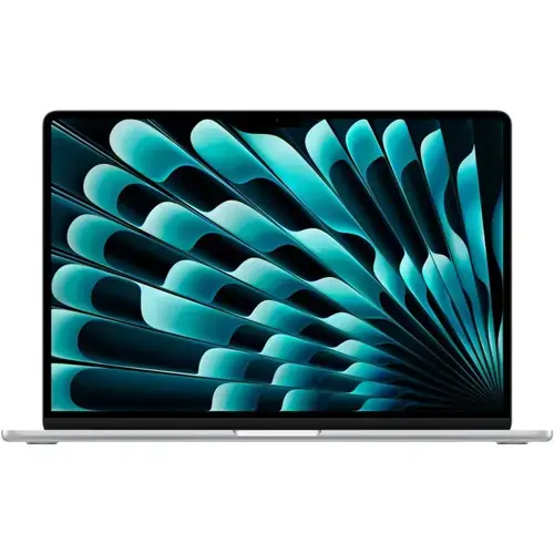 Laptop Apple MacBook Air 15 (Procesor Apple M4 (10-core CPU), 15.3inch Liquid Retina, 24GB, 1TB SSD, Apple M4 10-core GPU, Mac OS, Layout INT, Argintiu)