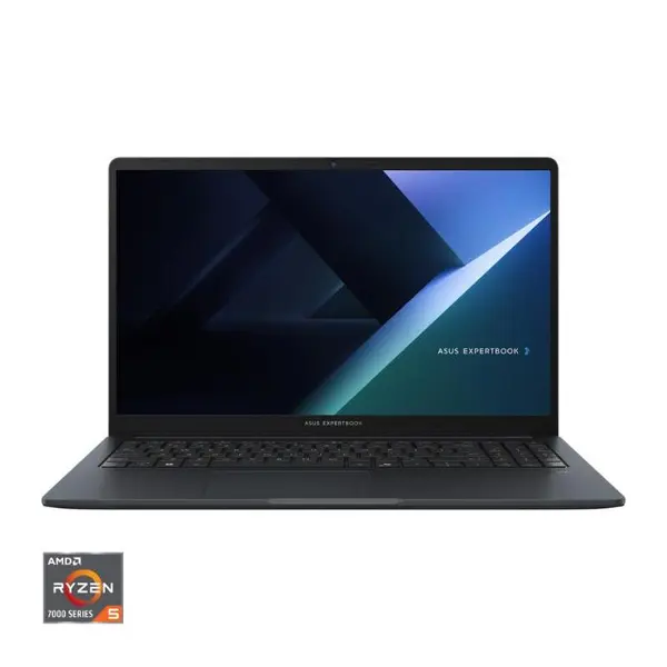 Laptop ASUS 15.6'' ExpertBook BM1 BM1503CDA, FHD, Procesor AMD Ryzen™ 5 7535U (16M Cache, up to 4.55 GHz), 16GB DDR5, 512GB SSD, AMD Radeon 660M, No OS, Gentle Grey