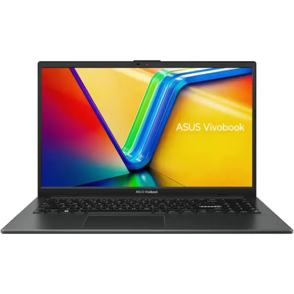 Laptop ASUS Vivobook Go 15 E1504FA cu procesor AMD Ryzen 5 7520U pana la 4.3GHz, 15.6'', Full HD, IPS, 8GB LPDDR5 RAM, 512GB SSD, AMD Radeon Graphics, No OS, Mixed Black