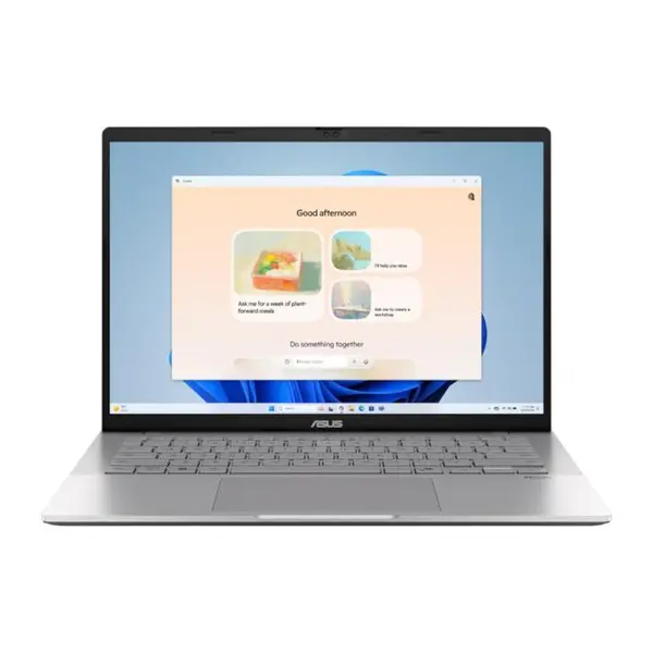 Laptop Asus Vivobook S14 S3407VA-LY009, Intel Core i7-13620H, 14" WUXGA, IPS, 16GB RAM DDR5, 1TB SSD, Intel UHD Graphics, Fara Sistem de operare, Cool Silver