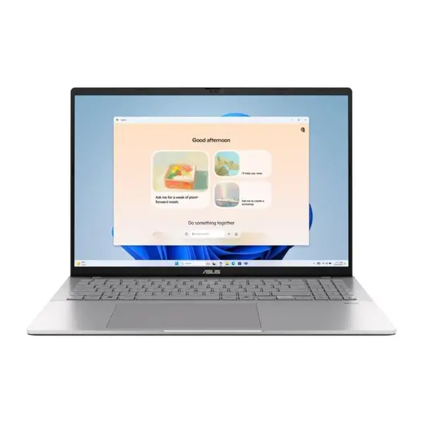 Laptop Asus Vivobook S16 M3607HA-RP049, AMD Ryzen 5 220, 16" WUXGA, IPS, 16 GB RAM DDR5, 1 TB SSD, Radeon Graphics, No OS, Cool Silver