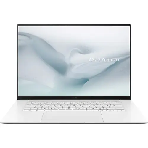 Laptop ASUS Zenbook S 16 UM5606GA (Procesor AMD Ryzen™ Al 9 465 (24M Cache, up to 5.0 GHz) 16inch 3K OLED 120Hz Touch, 24GB LPDDR5X, 1TB SSD, AMD Radeon 880M Graphics, Win 11 Pro, Alb)
