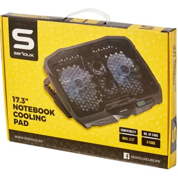 LAPTOP COOLING PAD NCP025, USB, 10-17 LAPTOP COOLING PAD NCP025, USB, 10-17`