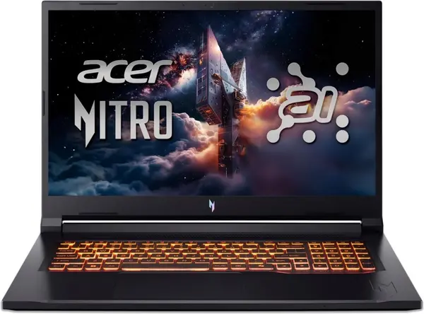 Laptop de gaming Acer - Nitro V17 NG-ANV17-41-R14D, 17.3'', FHD, Ryzen 7, 144Hz