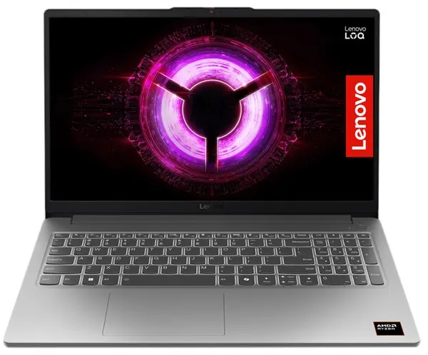 Laptop de gaming Lenovo - LOQ 15ARP10E, 15.6'', FHD, Ryzen 5, 144Hz