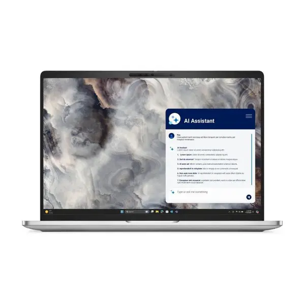Laptop Dell Office Pro 16 Plus, 16 inch, IPS, Intel Core Ultra 7 268V, 32GB RAM, 512GB SSD, Intel Arc 140V, Windows 11 Pro, Argintiu