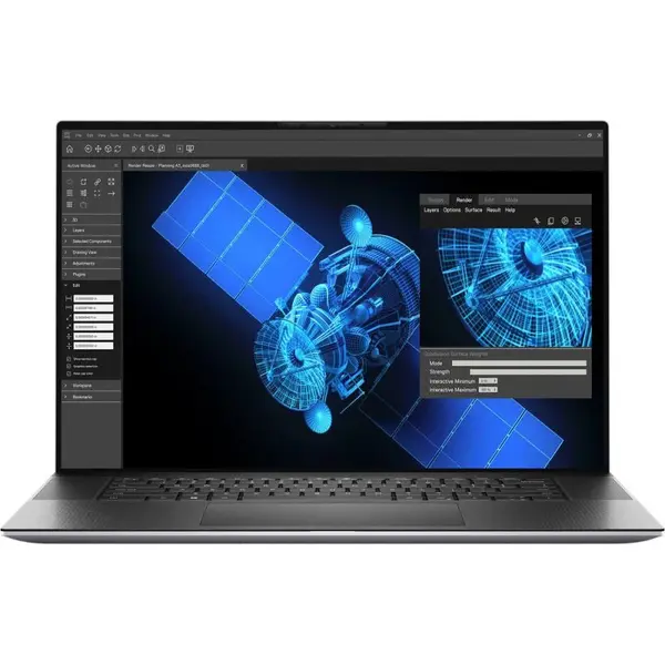 Laptop DELL Precision 5750 17.3" Full HD, I7-10850H, up to 5.1 Ghz 32 GB RAM, 1TB SSD, Dedicata nVidia Quadro T2000 4GB GARANTIE - Default Title
