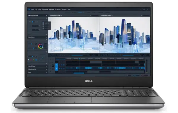 Laptop DELL Precision 7550 15.6" FHD, Intel Core i7-10750H pana la 5.0 GHz, 64GB DDR4, 1 TB SSD, Dedicata Nvidia Quadro T2000 4GB, GARANTIE 2 ANI - Default Title