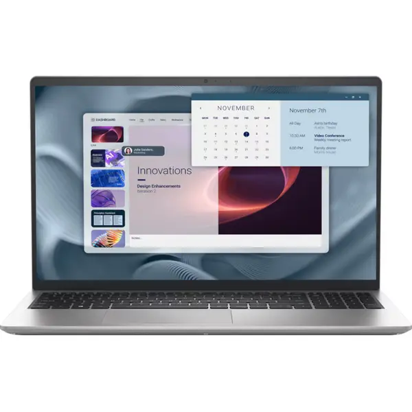 Laptop Dell Pro 15 Essential PV15250, 15.6'', Intel Core i5-1334U, 16 GB DDR5, 1 TB SSD, Intel UHD Graphics, Windows 11 Pro, Platinum Silver