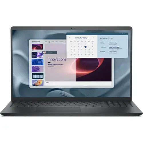 Laptop Dell Pro 15 Essential PV15250 (Procesor Intel® Core™ i5-1334U (12M Cache, up to 4.60 GHz) 15.6inch FHD, 8GB, 512GB SSD, Intel Iris Xe Graphics, Windows 11 Pro, Negru) + 1 an McAfee Business Protection