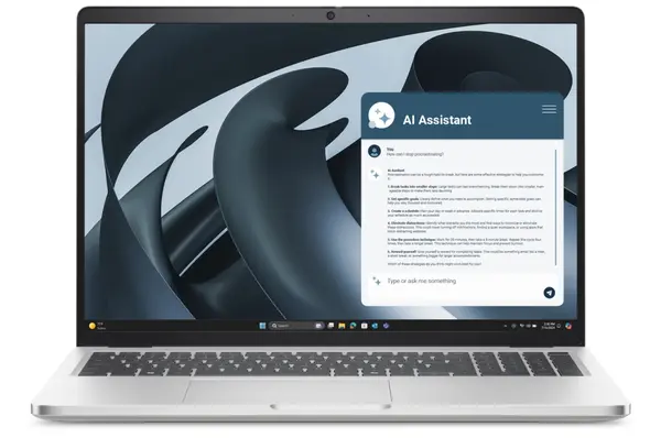 Laptop Dell - Pro 16 Plus PB16255, 16'', FHD+, AI 7 PRO, Silver