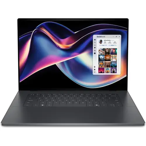 Laptop DELL XPS 16 DA16260 (Procesor Intel® Core™ Ultra 7 355 (12M Cache, up to 4.70 GHz) 16inch FHD+ 120Hz, 16GB LPDDR5X, 1TB SSD, Intel Graphics, Windows 11 Pro, Gri)