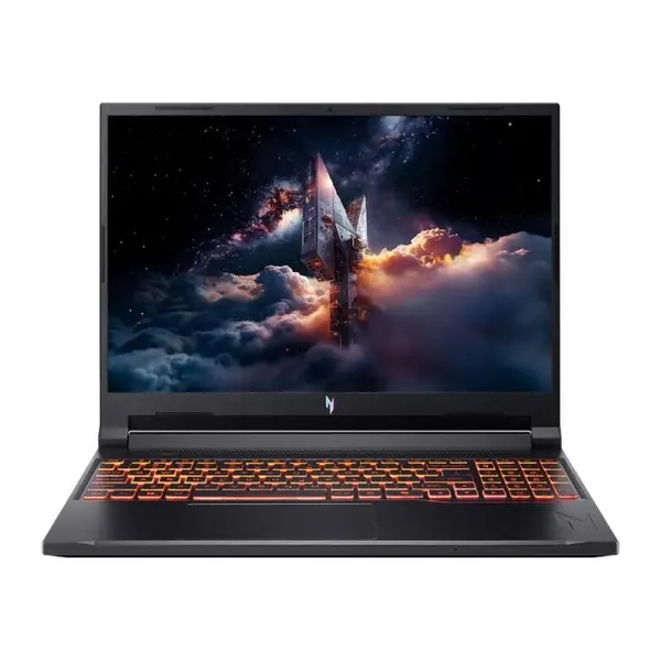 Laptop Gaming Acer Nitro V 16 AI NH.U1HEX.005, AMD Ryzen 7 260, 16" WUXGA, IPS, 16 GB RAM DDR5, 512 GB SSD, NVIDIA GeForce RTX 5050, Fara Sistem de operare, Negru