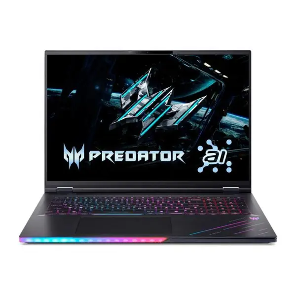Laptop Gaming Acer Predator Helios 18, cu procesor Intel Core Ultra 9 275HX, 18'' IPS, 32 GB DDR5, 1 TB SSD, NVIDIA GeForce RTX 5080 16GB GDDR7, Fr OS