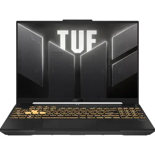 Laptop Gaming ASUS TUF F16 FX607VU (Procesor Intel® Core™ 5 210H (12M Cache, up to 4.80 GHz), 16inch FHD+ 144Hz, 16GB, 1TB SSD, NVIDIA GeForce RTX 4050 @6GB, DLSS 3.0, Negru/Gri)