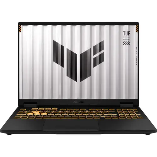 Laptop Gaming ASUS TUF F16 FX608JH-RV079 (Procesor Intel® Core™ i5-13450HX (20M Cache, up to 4.60 GHz), 16inch FHD+ 165Hz, 16GB, 512GB SSD, NVIDIA GeForce RTX 5050 @8GB, Negru/Gri)