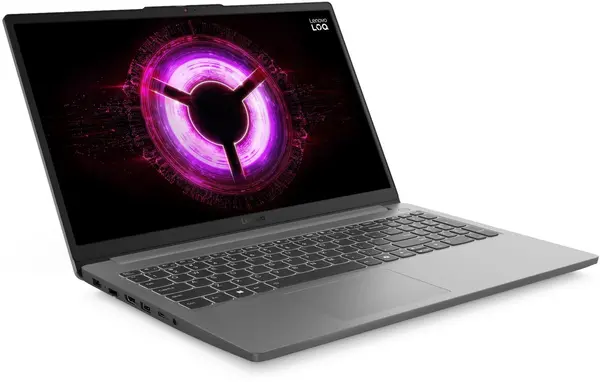Laptop gaming Lenovo - LOQ 15ARP10E, 15.6'', FHD, R7, RTX 3050, 144Hz, 32 GB RAM, Luna Grey