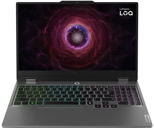 Laptop gaming Lenovo - LOQ 15ARP9, 15.6'', FHD, Ryzen 5, 144Hz, RTX 3050