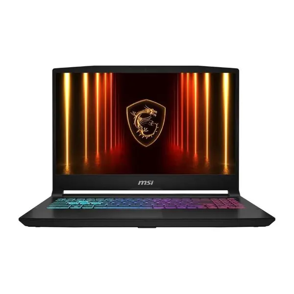 Laptop Gaming MSI Katana 15 HX B14WGK-263XRO, Intel Core i7-14650HX pana la 5.2GHz, 15.6" QHD, 16GB, SSD 512GB, NVIDIA GeForce RTX 5070 8GB, Free Dos, negru