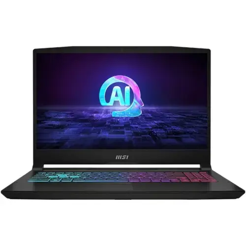 Laptop Gaming MSI Katana A15 AI B8VE (Procesor AMD Ryzen™ 9 8945HS (16M Cache, up to 5.2 GHz) 15.6inch FHD 144Hz, 16GB DDR5, 512GB SSD, NVIDIA GeForce RTX 4050 @6GB, DLSS 3.0, Negru)