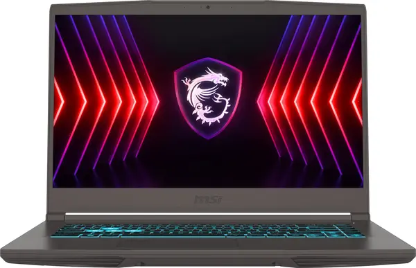 Laptop gaming MSI - Thin A15 B7VE, 15.6'', FHD, Ryzen 7, 16GB, RTX 5050, 144Hz, Grey