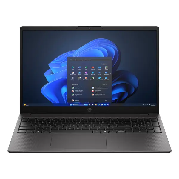 Laptop HP 255 G10, 15.6" FHD, Procesor AMD Ryzen 5 7535U, 16GB DDR5, 512GB SSD, Black