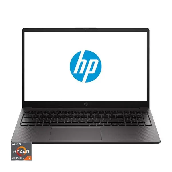 Laptop HP 255R G10 15.6", Full HD, AMD Ryzen 7 7735U, 16 GB RAM, 1 TB SSD, Free DOS, Dark Ash Silver