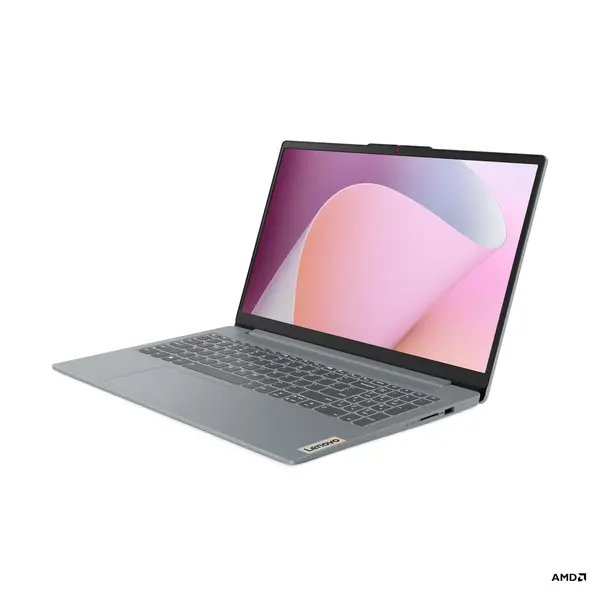 Laptop Lenovo 82XQ0104RM IdeaPad Slim 3 15AMN8, 15.6 inch, 8GB RAM, 512GB SSD,AMD Ryzen 5 7520U, Windows 11 Home, Gri Arctic,
