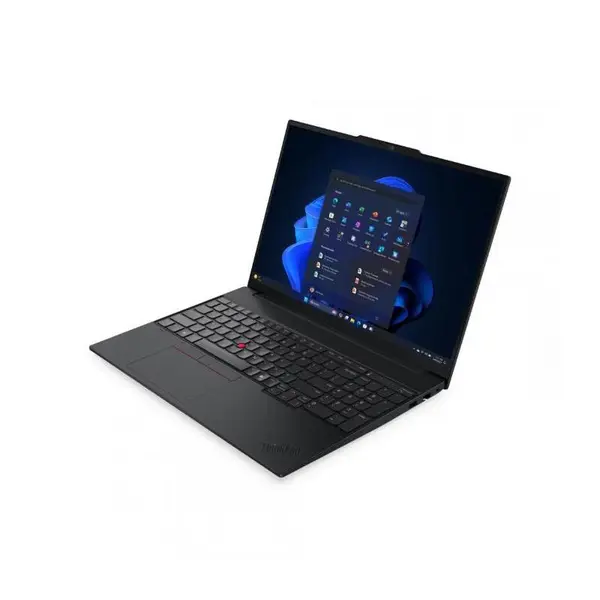 Laptop Lenovo ThinkPad E16 Gen 3 (Intel) 21SR004FRI, Intel Core Ultra 5 225U, 16" WUXGA, IPS, 16 GB RAM DDR5, 512 GB SSD, Intel Graphics, No OS, Black
