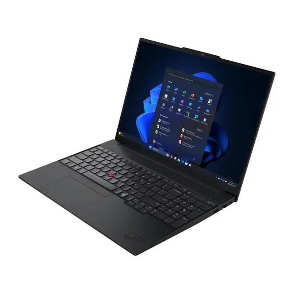 Laptop Lenovo ThinkPad E16 Gen 3 (Intel) 22AY002ARI, Intel Core Ultra 7 258V, 16" WQXGA, IPS, 32 GB RAM LPDDR5X, 1 TB SSD, Intel Arc Graphics, Fara Sistem de operare, Black