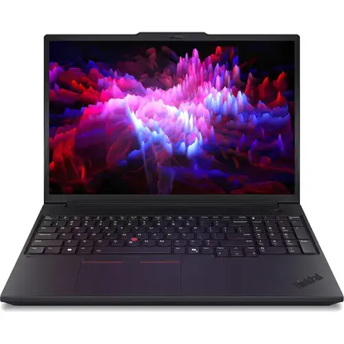Laptop Lenovo ThinkPad P16v Gen 3 (Procesor Intel Core Ultra 9 285H (24M Cache, up to 5.40 GHz) 16inch WUXGA, 64GB DDR5, 1TB SSD, NVIDIA RTX 2000 Blackwell @8GB, Win 11 Pro, Negru)