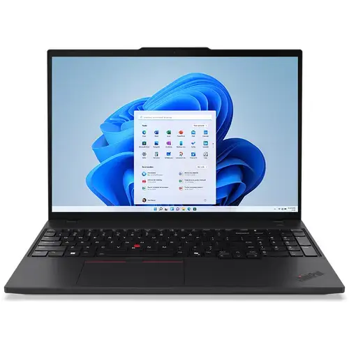 Laptop Lenovo ThinkPad T16 Gen 4 (Procesor Intel® Core™ Ultra 7 255U (12M Cache, up to 5.20 GHz) 16inch WUXGA IPS, 32GB, 1TB SSD, Intel Graphics, Win 11 Pro, Negru)