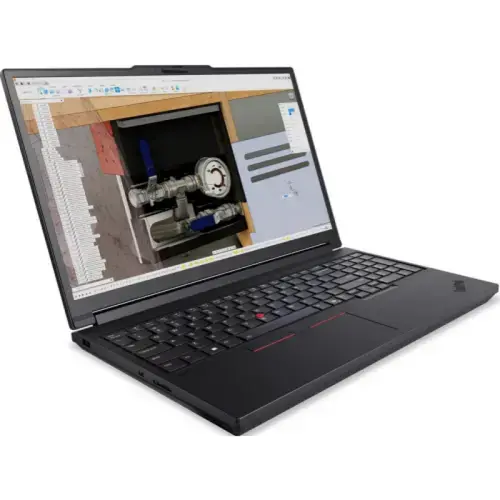Laptop Lenovo ThinkPad T16g Gen 3 (Procesor Intel® Core™ Ultra 7 265HX (30M Cache, up to 5.30 GHz), 16inch WUXGA IPS, 64GB, 1TB SSD, nVidia GeForce RTX 5080 @16GB, Win 11 Pro, Negru)