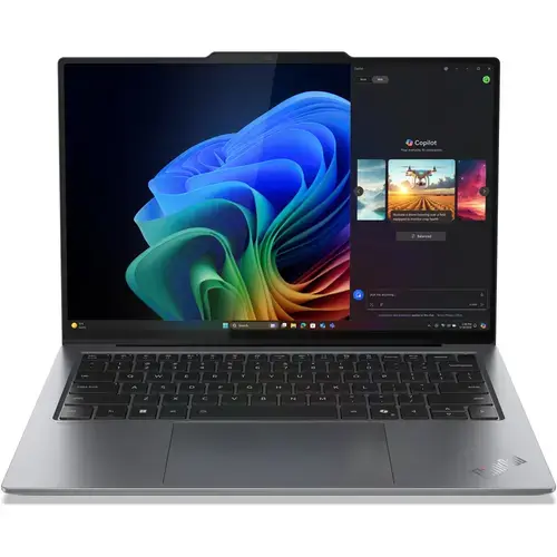 Laptop Lenovo ThinkPad X9-14 Gen 1 (Procesor Intel® Core™ Ultra 7 258V (12M Cache, up to 4.80 GHz) 14inch WUXGA OLED, 32GB LPDDR5X, 1TB SSD, Intel Arc 140V Graphics, Windows 11 Pro, Gri)